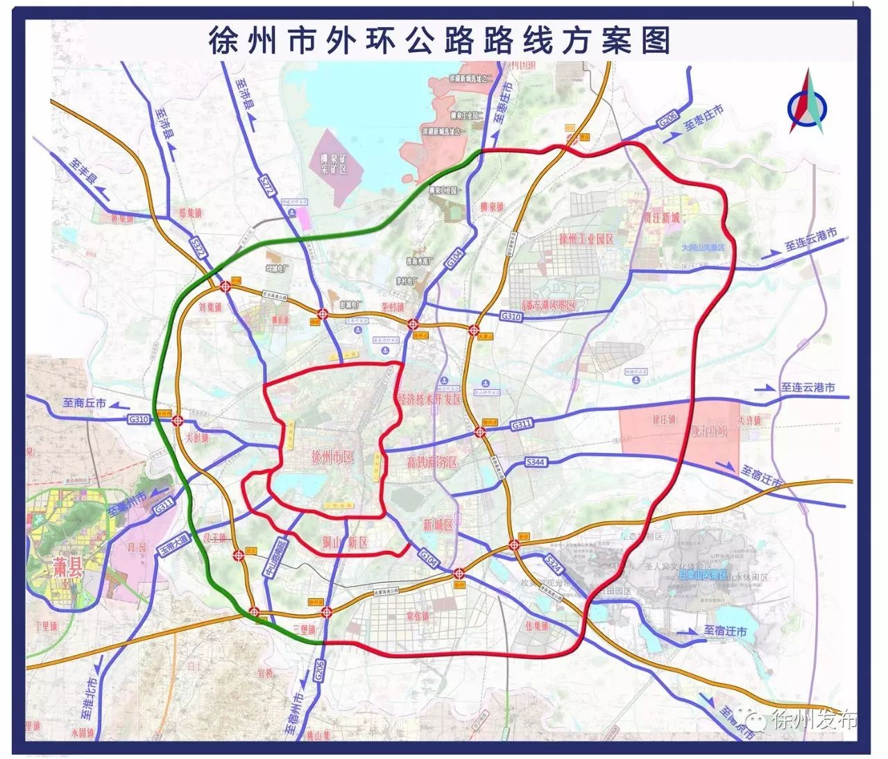 徐沛快速通道 线路图图片